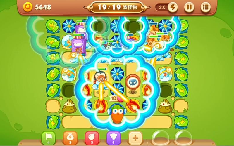 保卫萝卜3游乐场第38关金萝卜完美通关图文攻略