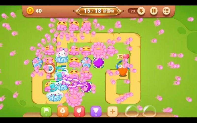 保卫萝卜3游乐场第42关金萝卜完美通关攻略一览