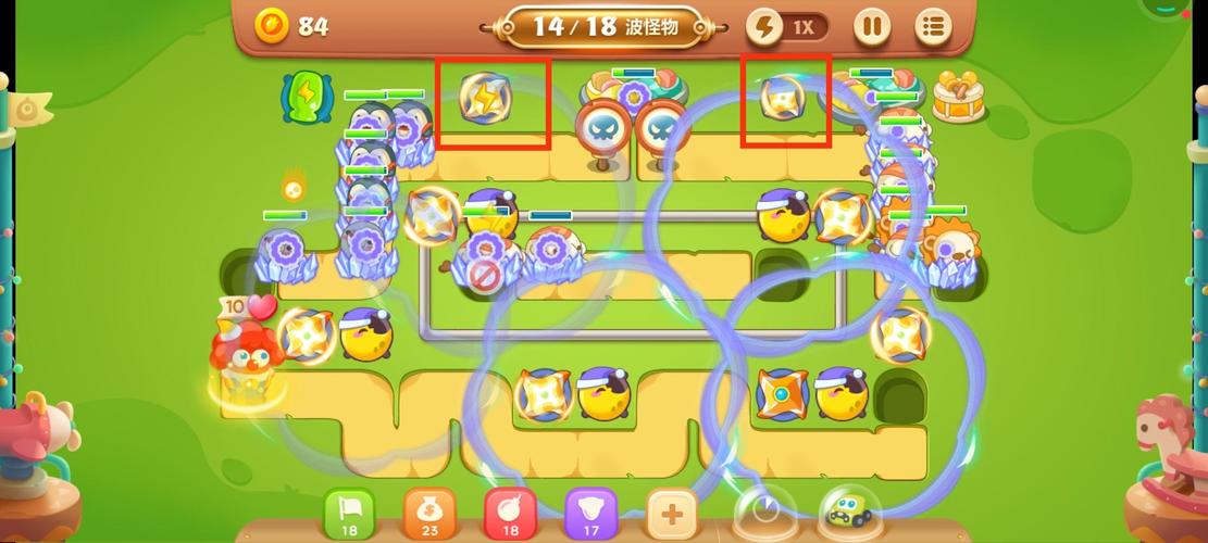 保卫萝卜3游乐场42关攻略