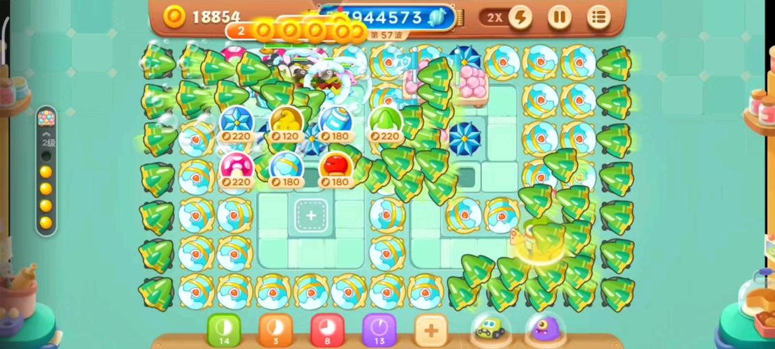 保卫萝卜3糖果赛热门布置图推荐,保卫萝卜3糖果布局攻略