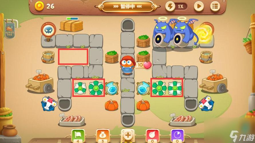 保卫萝卜3-集市地图-第49关怎么过