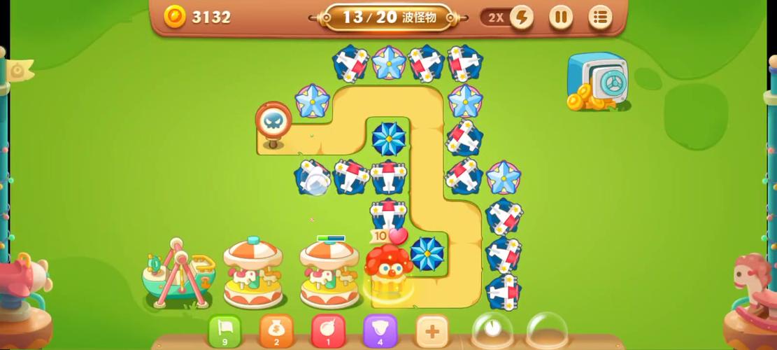 《保卫萝卜3》冒险模式集市29关金萝卜攻略