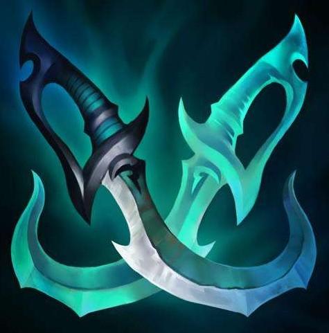 英雄联盟中电刃火炮绿叉飓风,怎么选取?