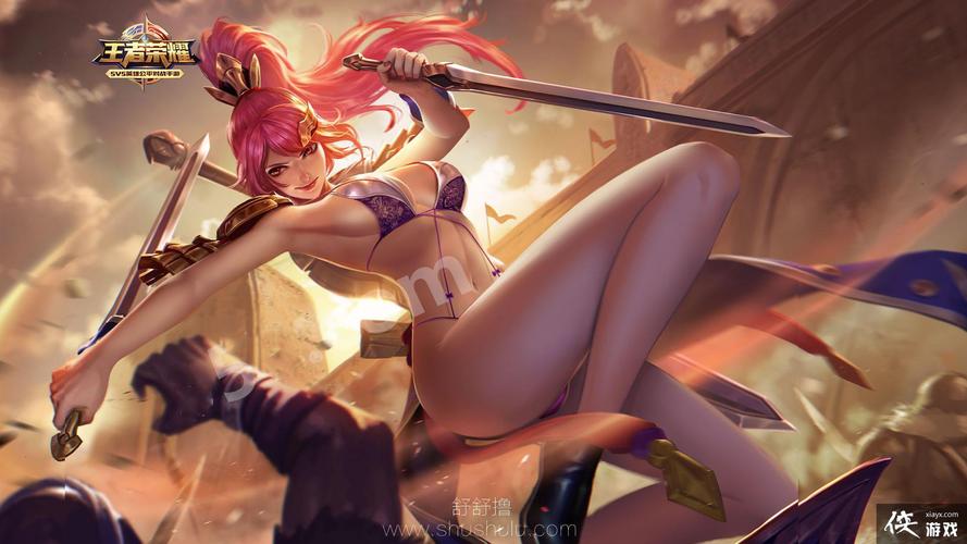 王者荣耀花木兰泳装图片