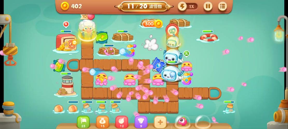 《保卫萝卜3》码头第46关通关攻略