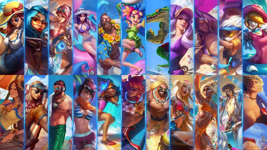 英雄联盟泳池派对皮肤费用表有哪些?