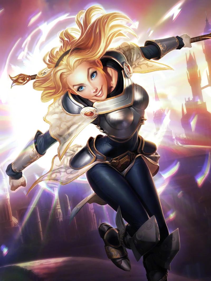 【英雄联盟太空律动皮肤原画曝光】拉克丝时隔11月再获新皮肤