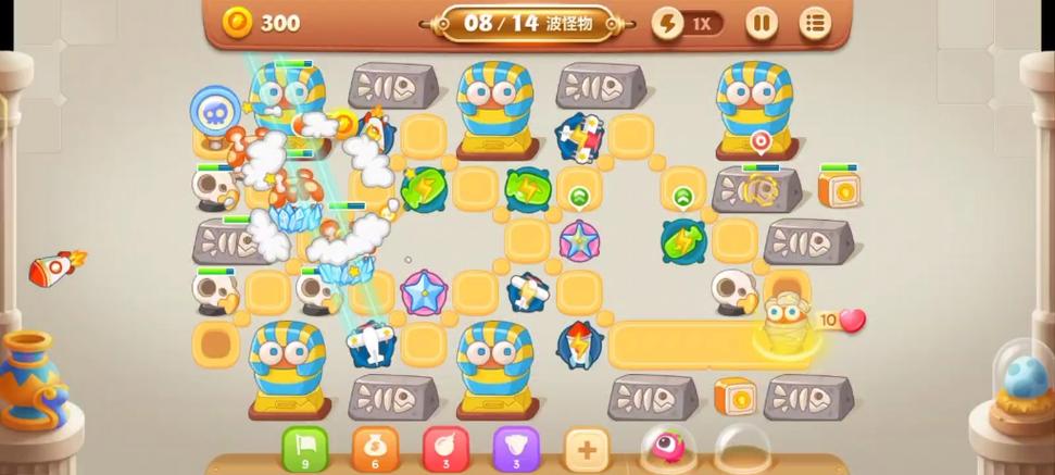 保卫萝卜3码头12关金萝卜攻略:码头12关怎么通关