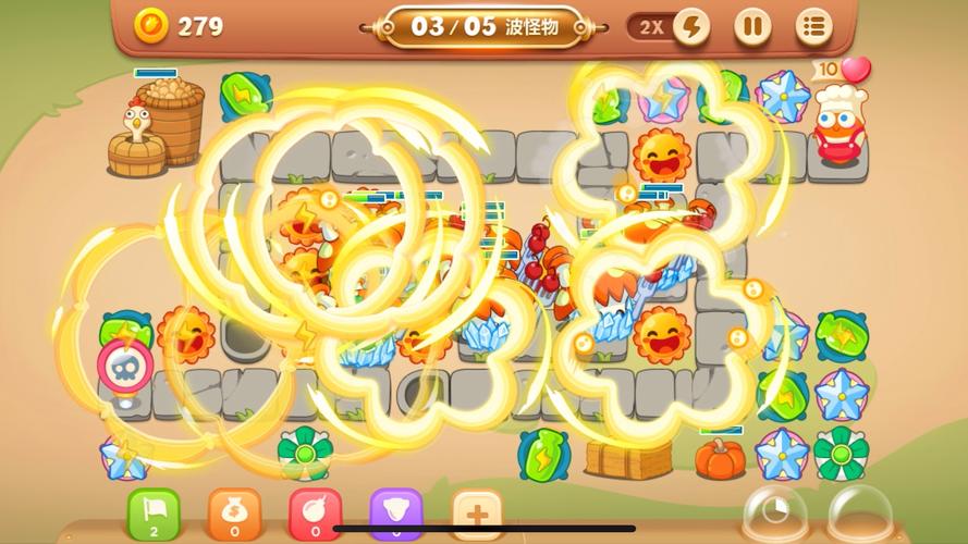 保卫萝卜3集市关卡BOSS怎么打