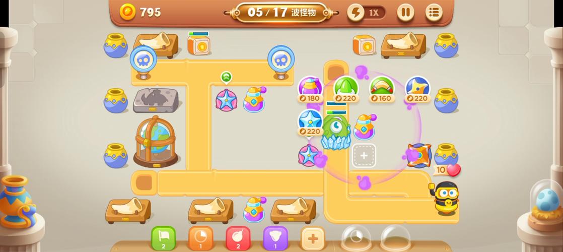 保卫萝卜3工厂爬楼第8关怎么过