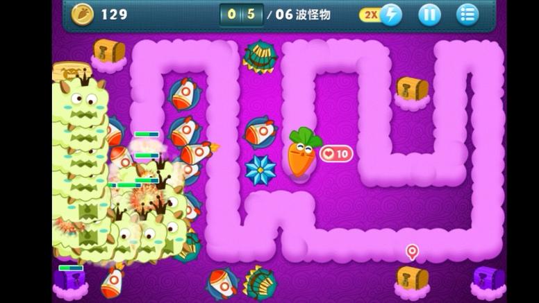 保卫萝卜29关通关技巧