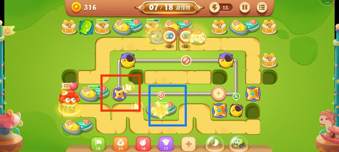 保卫萝卜3第3轮最后一关怎么过