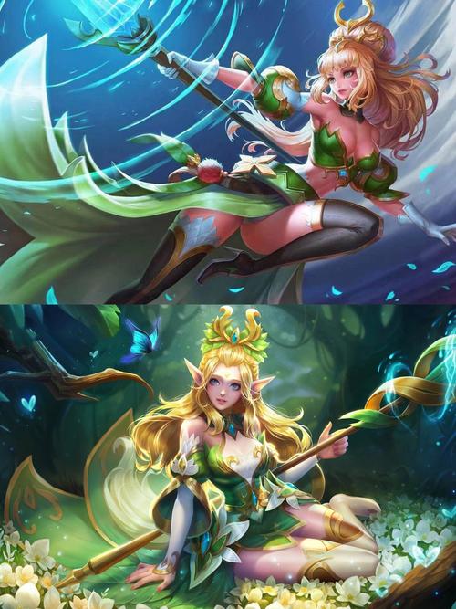 《王者荣耀》王昭君精灵公主的原画是什么?