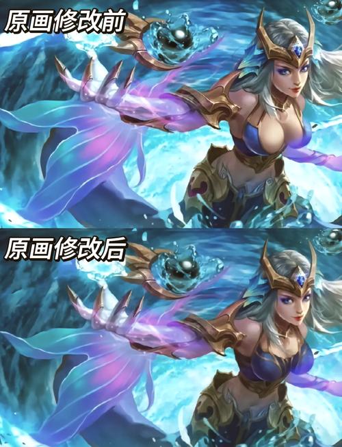 《王者荣耀》女英雄早期的原画是什么?