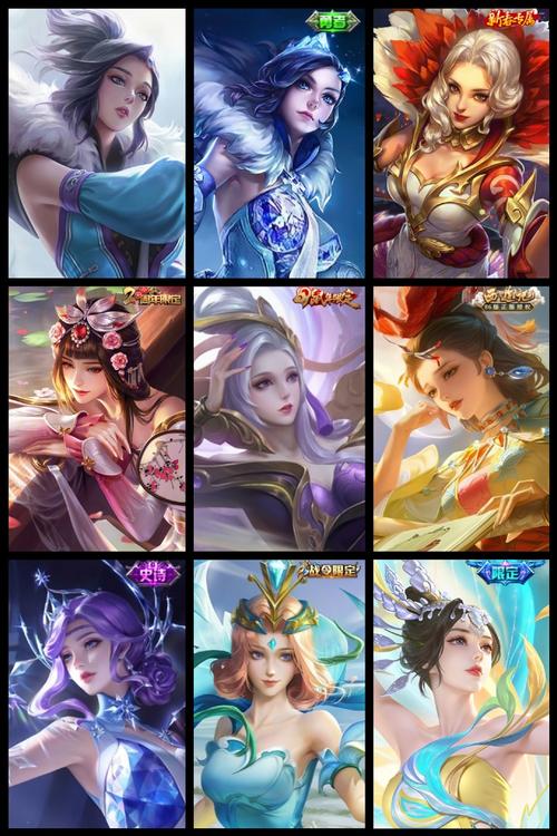 王者荣耀女英雄甄姬第一代长什么样?她的原画风格是什么?