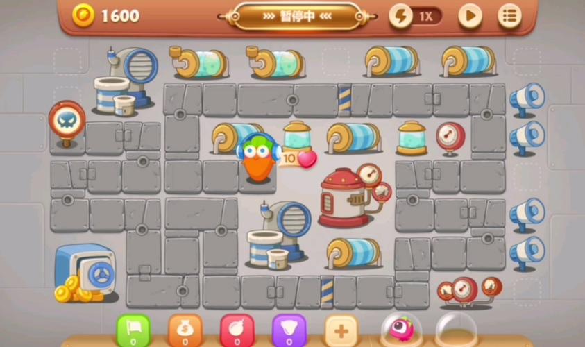 保卫萝卜3赏金赛炮塔怎么摆