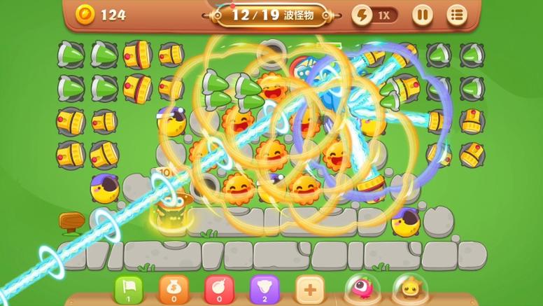 保卫萝卜3夜市19关怎么过?