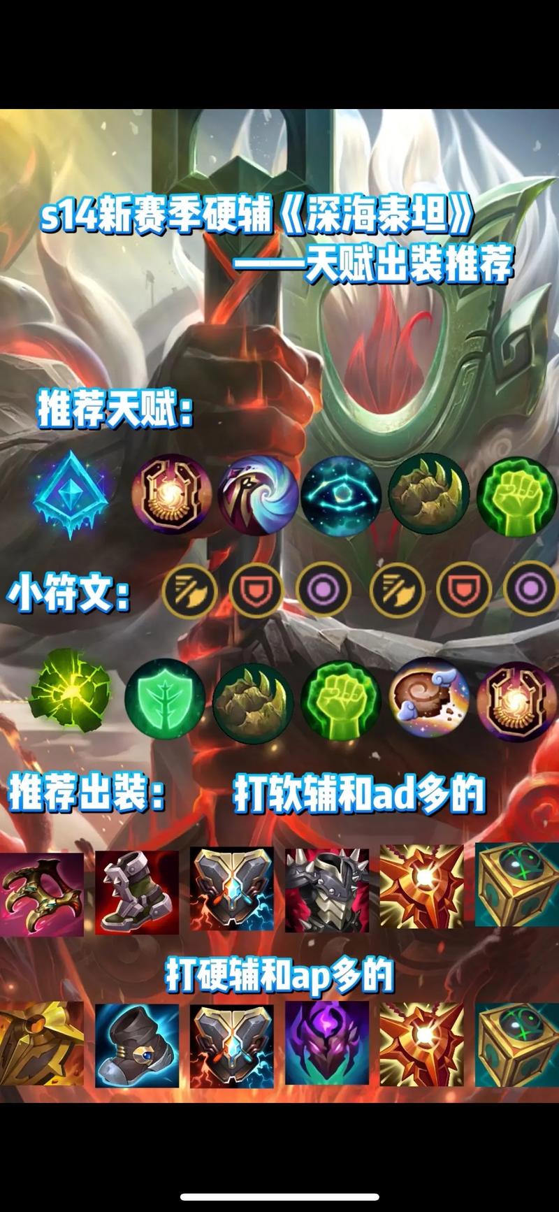 LOL深海泰坦出装符文