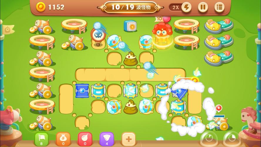 保卫萝卜3游乐场爬梯模式第8层如何通关游乐场爬梯模式第8层玩法介绍