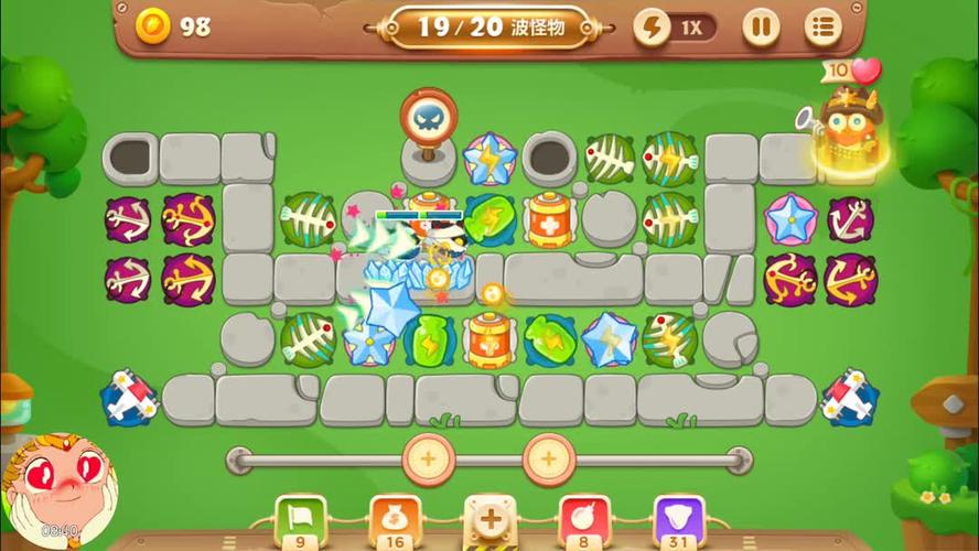 《保卫萝卜3》游乐场第8关通关攻略