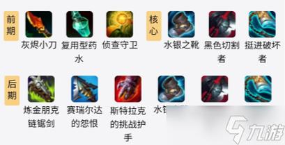 lol打野蔚怎么出装