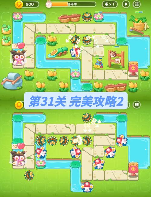 保卫萝卜3冒险模式集市34关卡怎么过