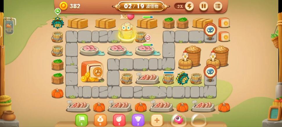 保卫萝卜3集市21关怎么过