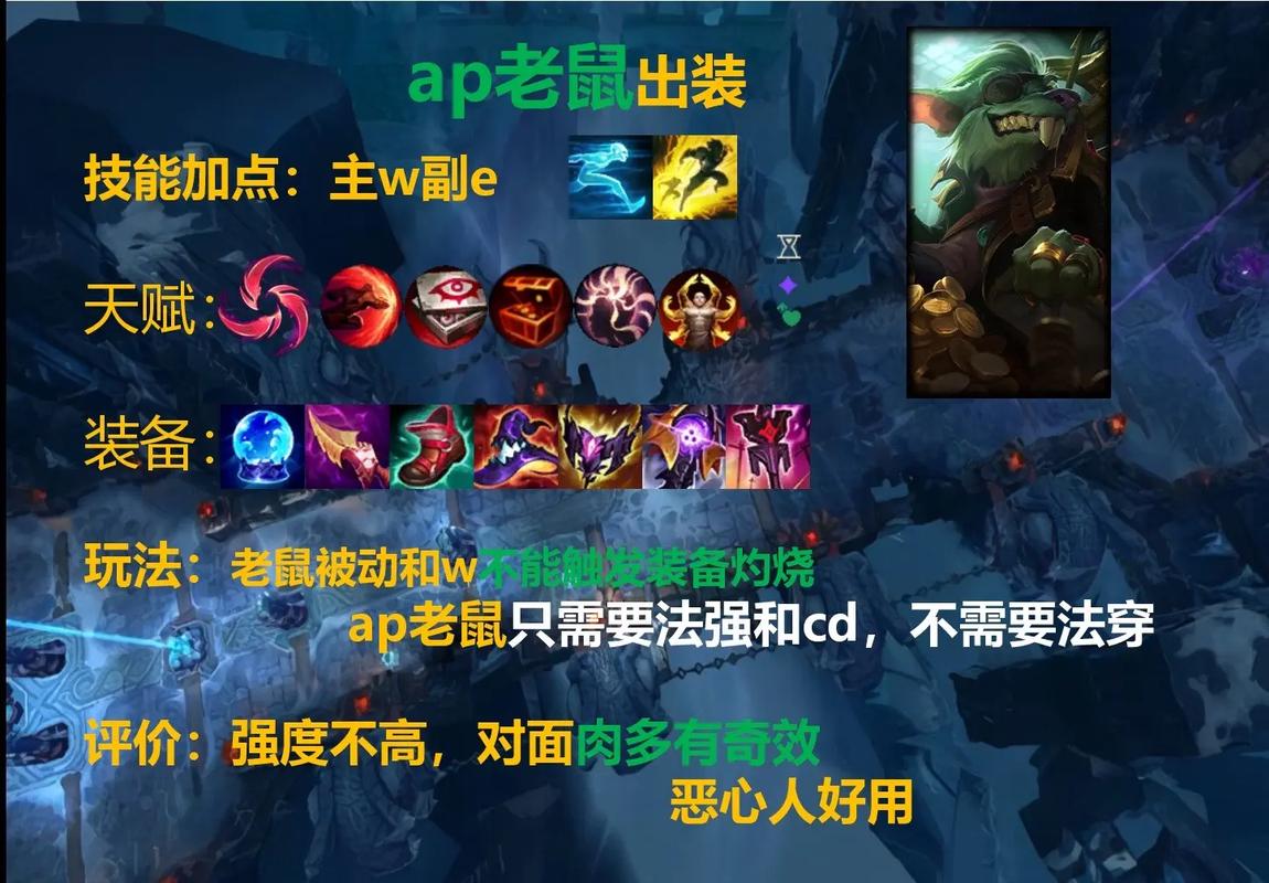 《英雄联盟》中单老鼠玩法攻略