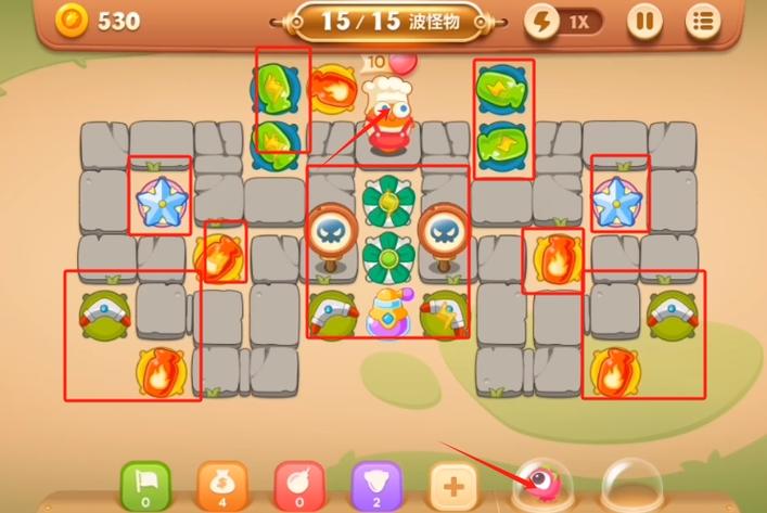 《保卫萝卜3》集市第56关通关攻略