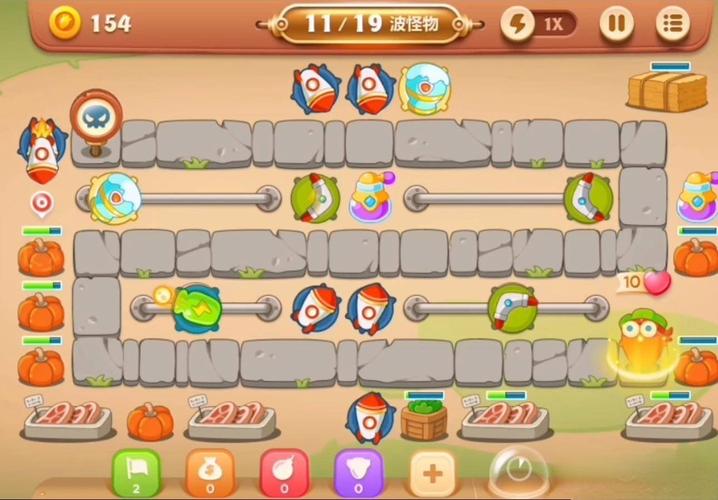 保卫萝卜3第22关怎么过图解法