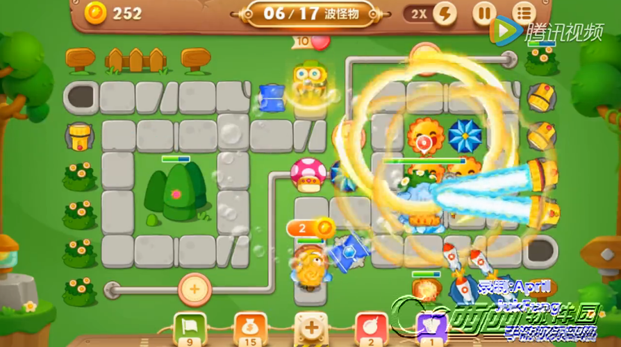 保卫萝卜3公园boss第60关怎么快速通关