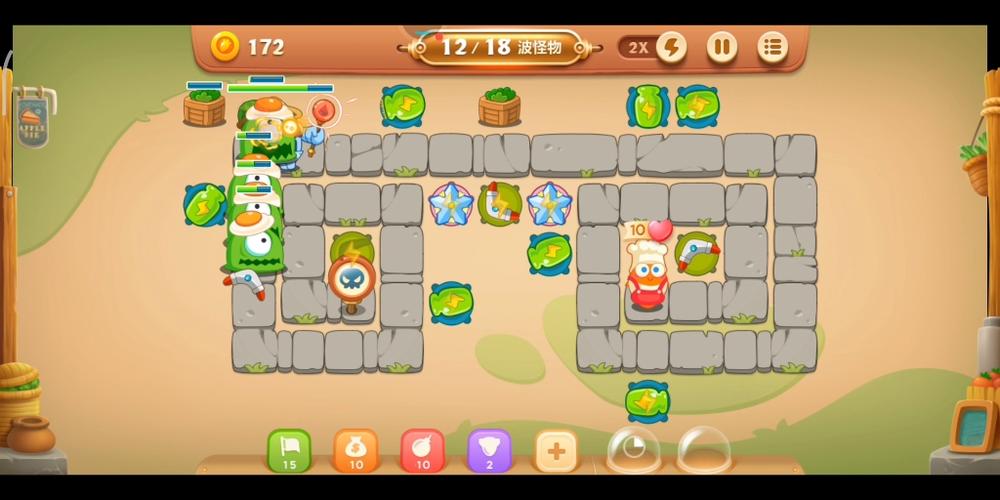 保卫萝卜挑战20金萝卜攻略