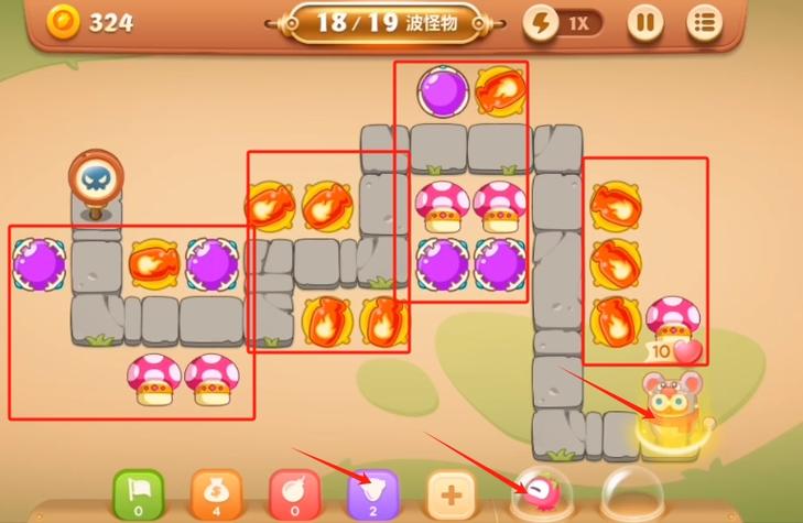 保卫萝卜3公园47怎么过