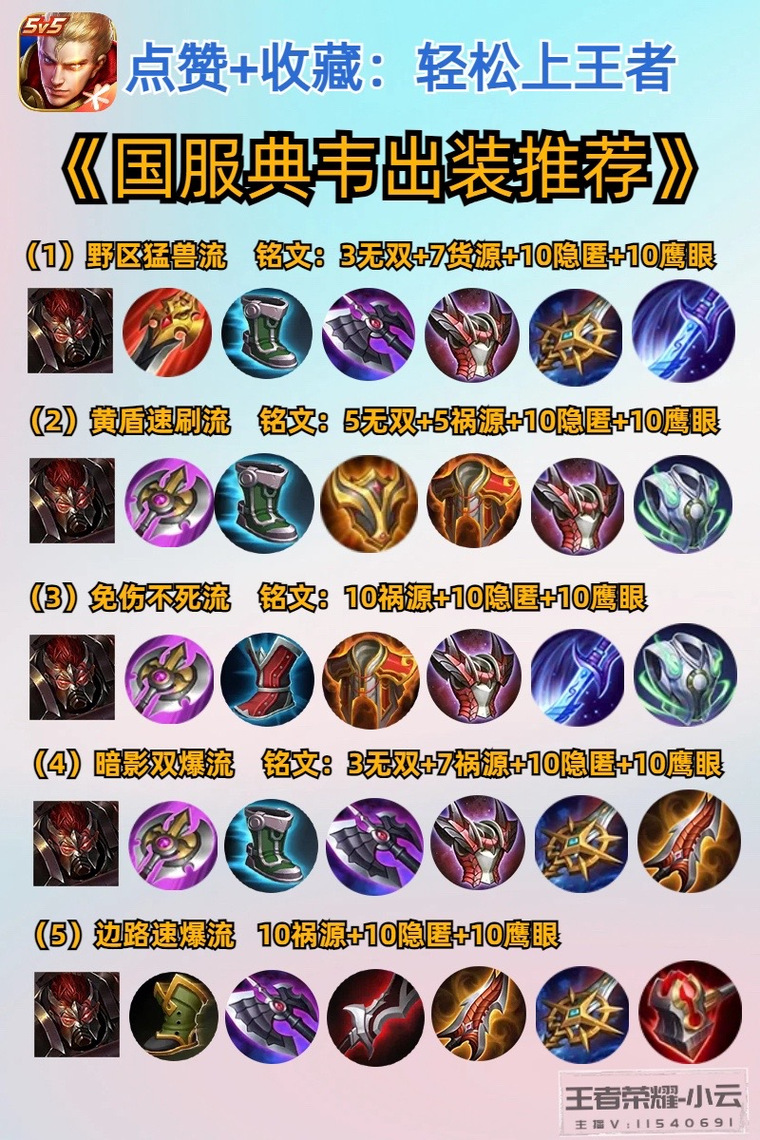 王者荣耀典的玩法韦