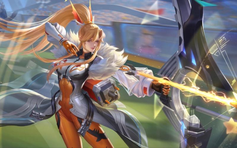 王者荣耀:伽罗新皮肤箭术女神,箭箭冒金星,大招如亲临赛场