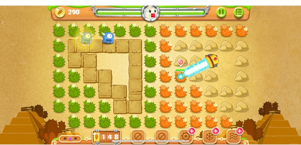 保卫萝卜2第73关攻略