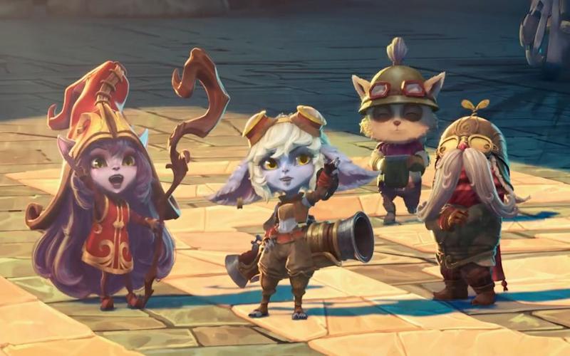 英雄联盟的人物英文名