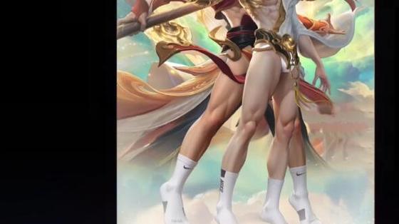 王者荣耀里面韩信有腹肌吗