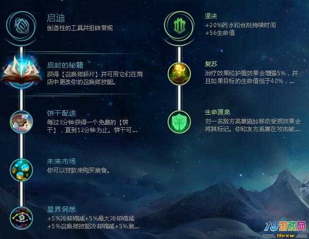 LOL英雄联盟S8霞符文天赋怎么带