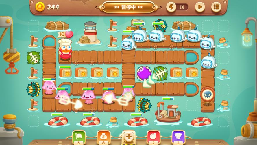 保卫萝卜3-公园地图-第04关怎么过?