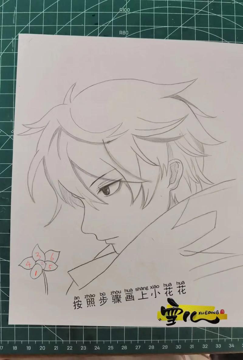 格子画王者荣耀人物怎么画