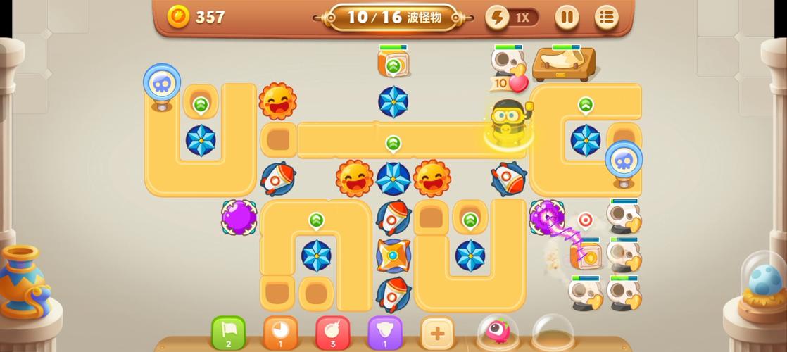 《保卫萝卜3》集市第28关攻略