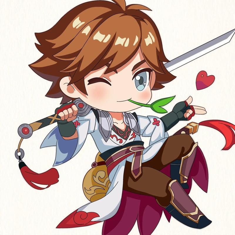 王者荣耀李白头像图片动漫