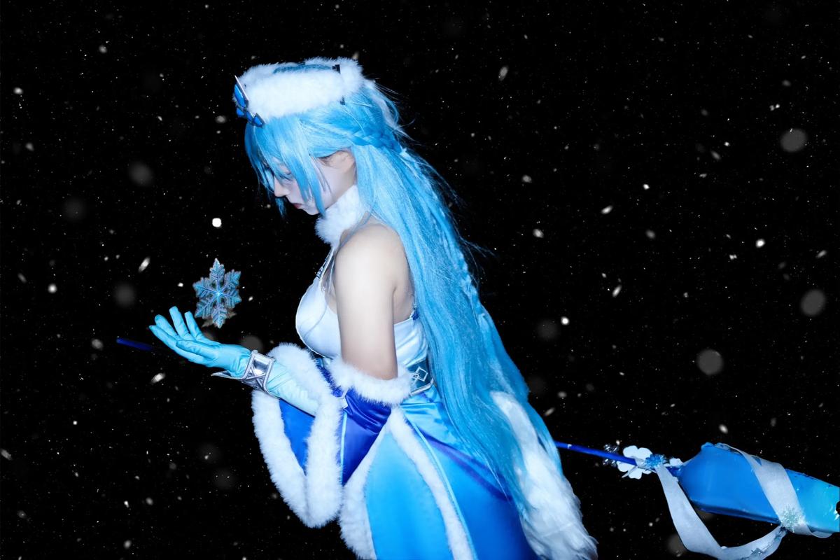 《王者荣耀》冰霜女神王昭君—凛冬风暴降临全场