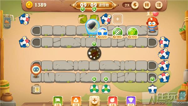 保卫萝卜3游乐场42怎么过