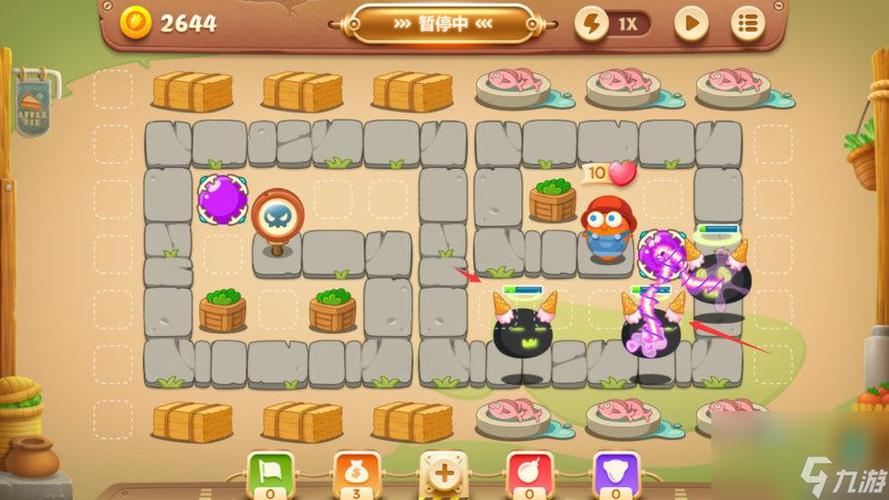 保卫萝卜3冒险模式集市第42关金萝卜攻略