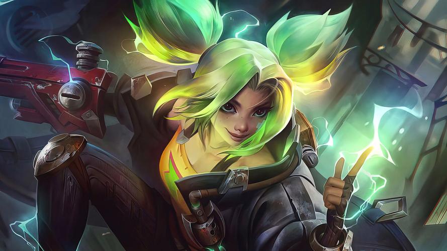 英雄联盟手游泽丽伴生皮肤原画展示