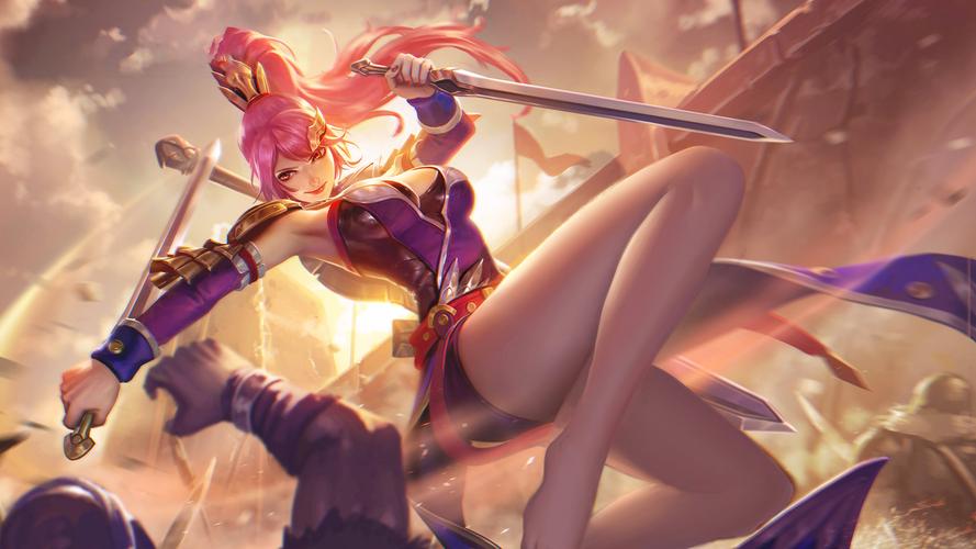 王者荣耀英雄花木兰的基本操作