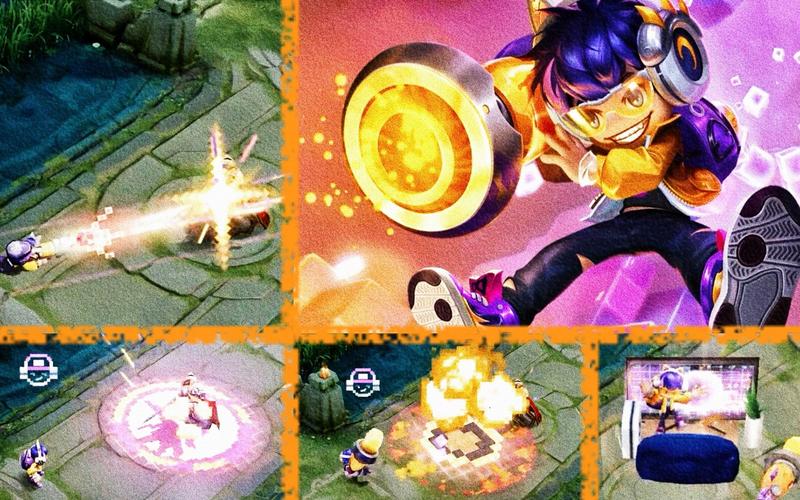 王者荣耀中的鲁班七号的样子