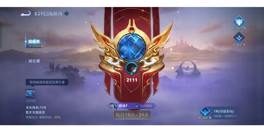 巅峰1900到2100要多少钱